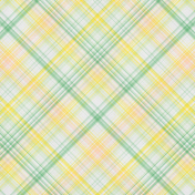 Dandy Dandelions Plaid Paper 10