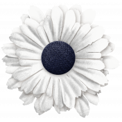 My Life Palette- Fabric Flower (White)