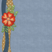 Borders, Backgrounds & Blooms_Bordered Blue Paper