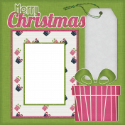 HO HO HOly Night_Mistletoe Merry Christmas Quick Page