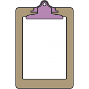 Clip Board Illustration