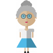 People Kit 001 Grandma