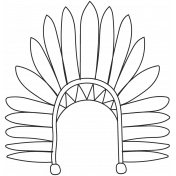 Bohemian Headdress Template