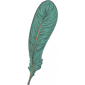 Bohemian Feather 3 Illustration