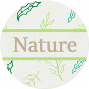 Nature Escape- Nature Label