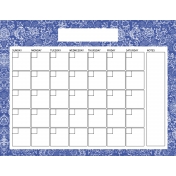The Good Life: September- Calendar 2 8.5x11 Blank