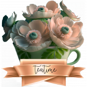Cuppa Blossoms-Soothing Teatime 