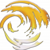 Just for Fun Big Yellow Swirl Element