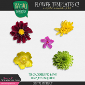 Flower Templates 02