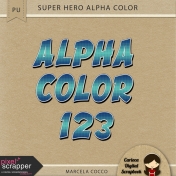 Super Hero Alpha Color