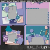 Baby Love Page Templates