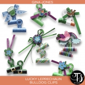 Lucky Leprechaun (bulldog clips)