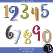 My Everyday- January 2022- Numbers