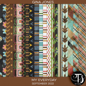 My Everyday- September 2022- Pattern Papers