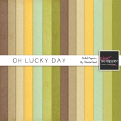 Oh Lucky Day Solid Papers Kit