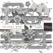Oh Baby, Baby Element Templates Kit