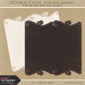 Spookalicious Fun Page Mattes Kit