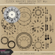 Clock Makers Brush Set #01