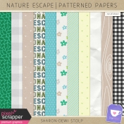 Nature Escape- Patterned Papers
