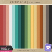Cactus Love- Solid Papers