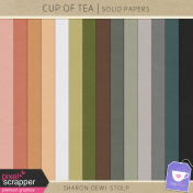 Cup Of Tea- Solid Papers