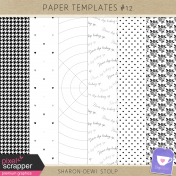 Paper Templates #12