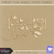 Spread Your Wings- Wood Veneer