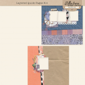 Shabby Vintage #3 Quick Pages Kit