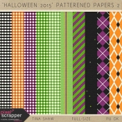 Halloween 2015: Patterned Papers 02