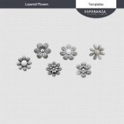 Layered Flower Templates Kit