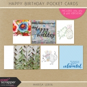 Happy Birthday Pocket Cards Kit