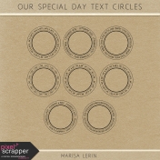 Our Special Day Text Circles Kit