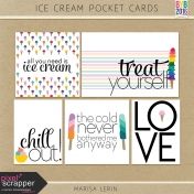 Ice Cream Pocket Cards Kit