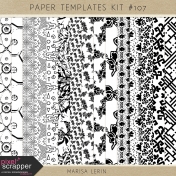 Paper Templates Kit #107