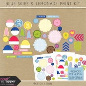 Blue Skies & Lemonade Print Kit