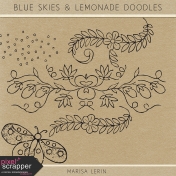 Blue Skies & Lemonade Doodles Kit