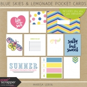 Blue Skies & Lemonade Pocket Cards Kit