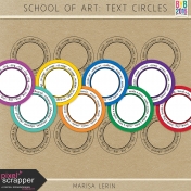School of Art: Text Circles Kit