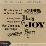 Vintage Christmas Images Kit #4