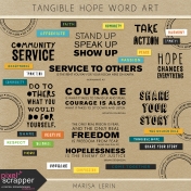 Tangible Hope Word Art Kit
