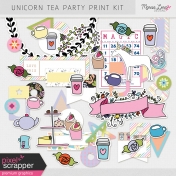 Unicorn Tea Party Print Kit