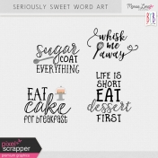 Seriously Sweet Word Art Kit