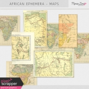 African Ephemera Kit- Maps