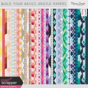 Build Your Basics Argyle Papers Kit