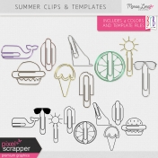 Summer Clips & Templates Kit