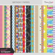 Birthday Papers Kit