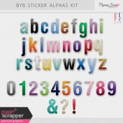 Build Your Basics Sticker Alpha Kit