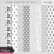 Paper Templates Kit #174