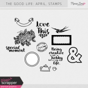 The Good Life: April Stamps Kit