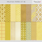 Malaysia Papers Set #6 Kit